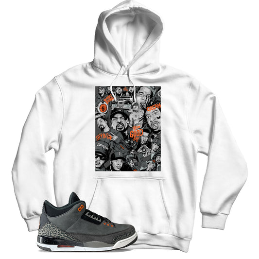 Hoodie Match Jordan 3 Fear Pack