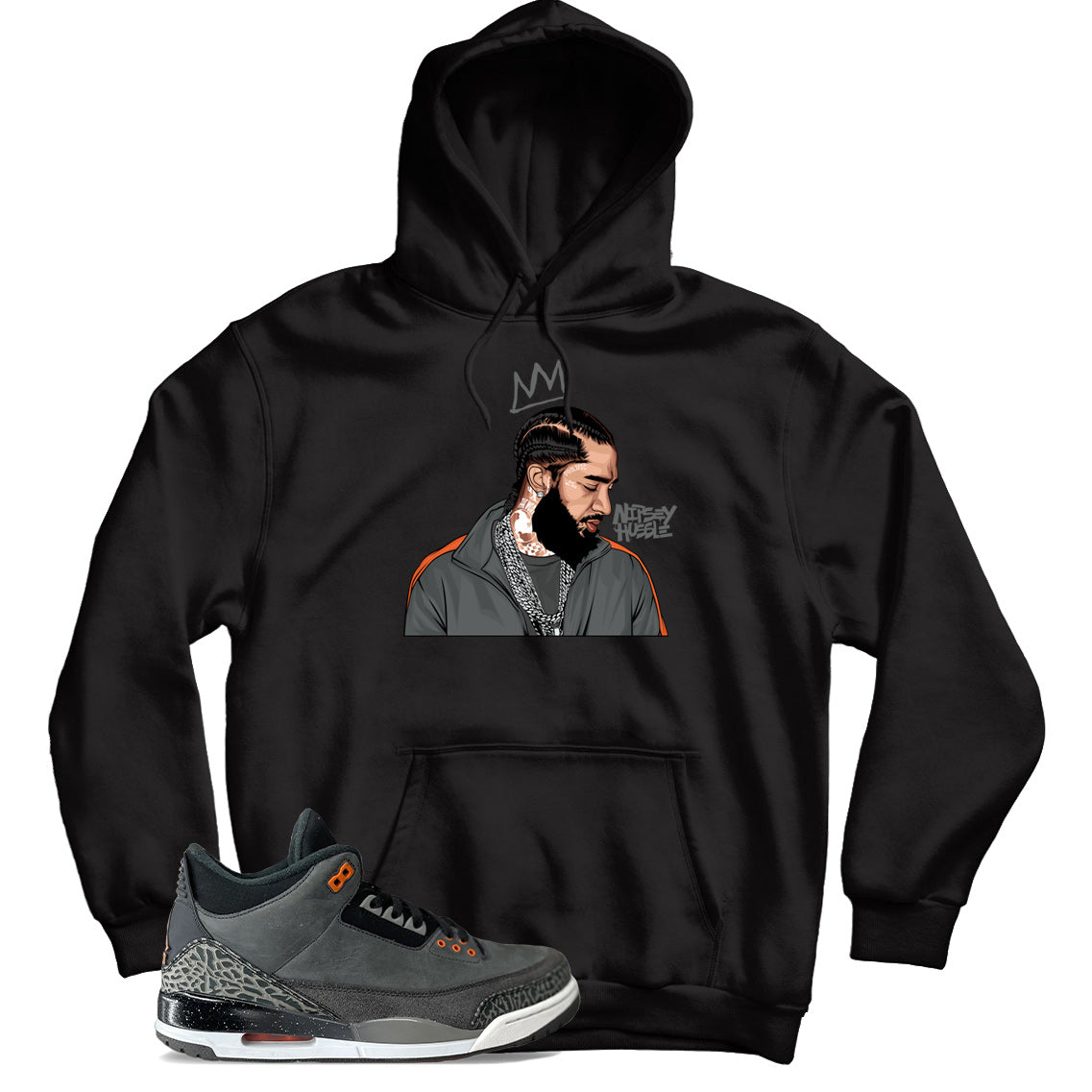 Jordan 3 Fear Pack hoodie