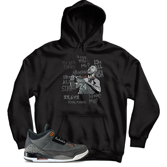 Hoodie Match Jordan 3 Fear Pack