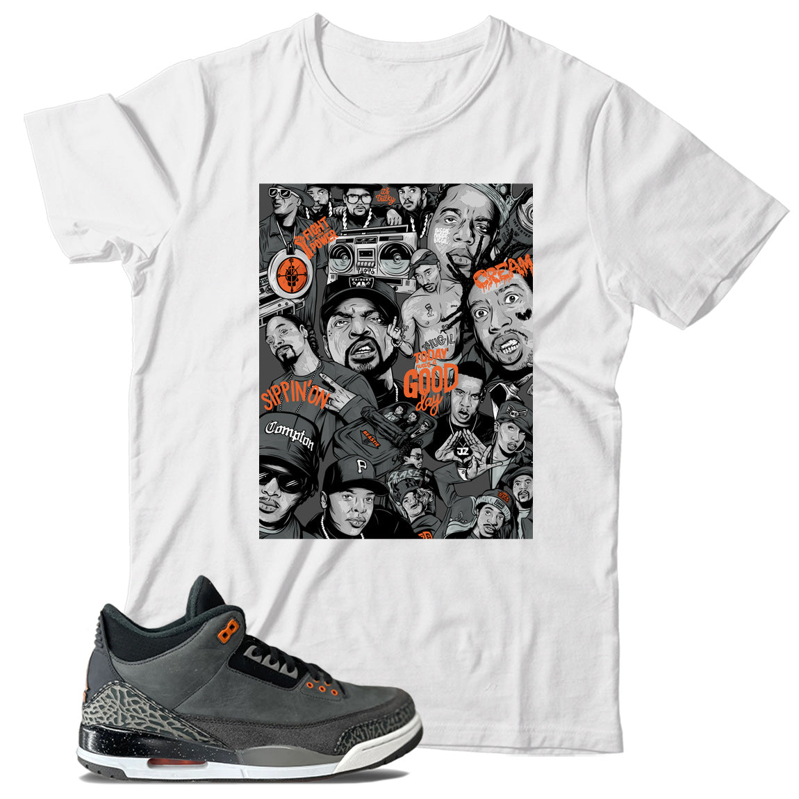 Jordan 3 Fear Pack shirt