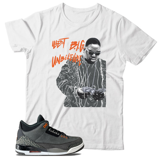 Jordan 3 Fear Pack shirt