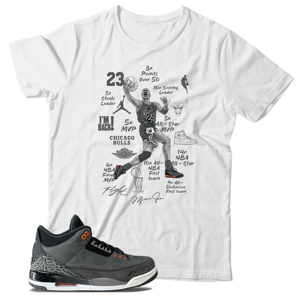 Jordan 3 Fear Pack shirt