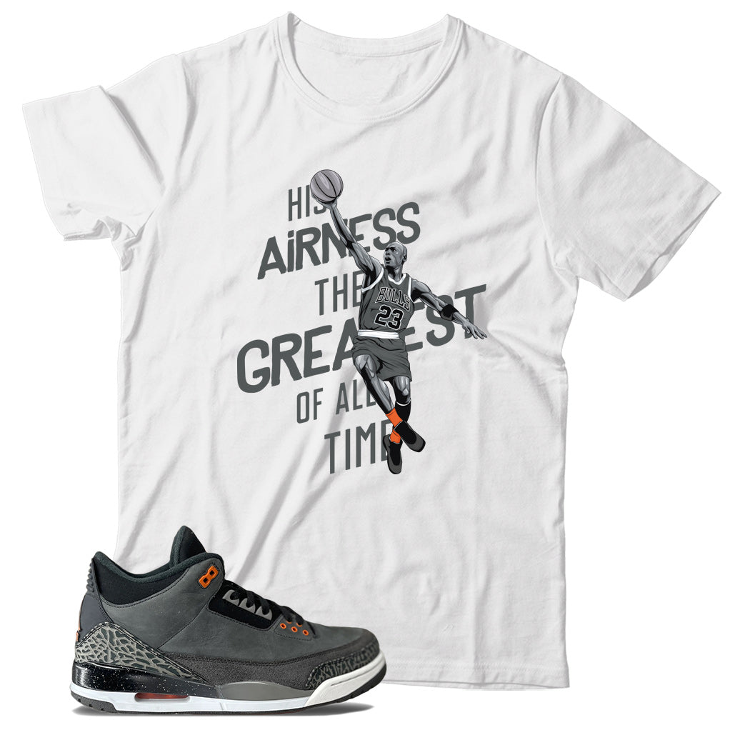 Jordan 3 Fear Pack shirt