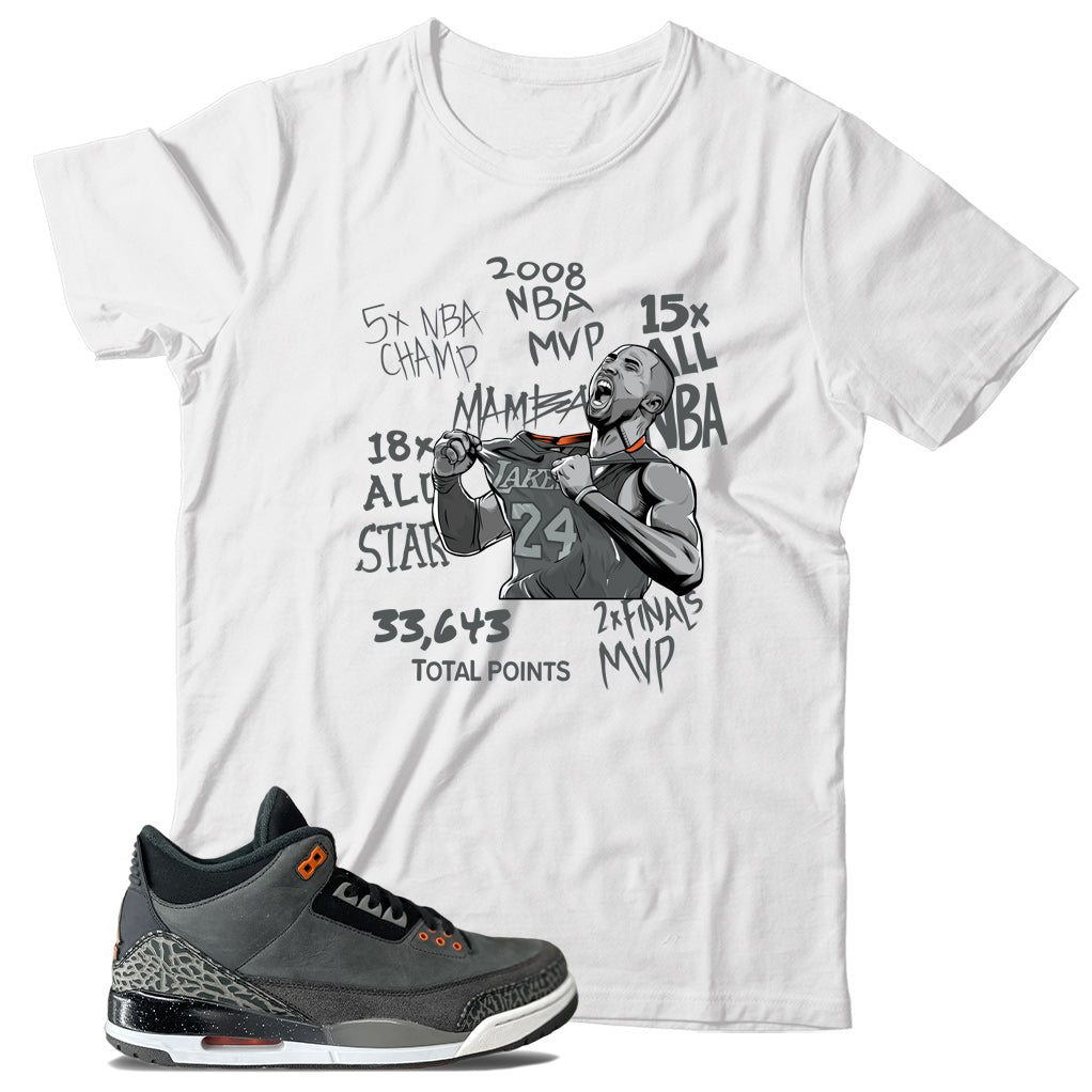 shirt match Jordan 3 Fear Pack