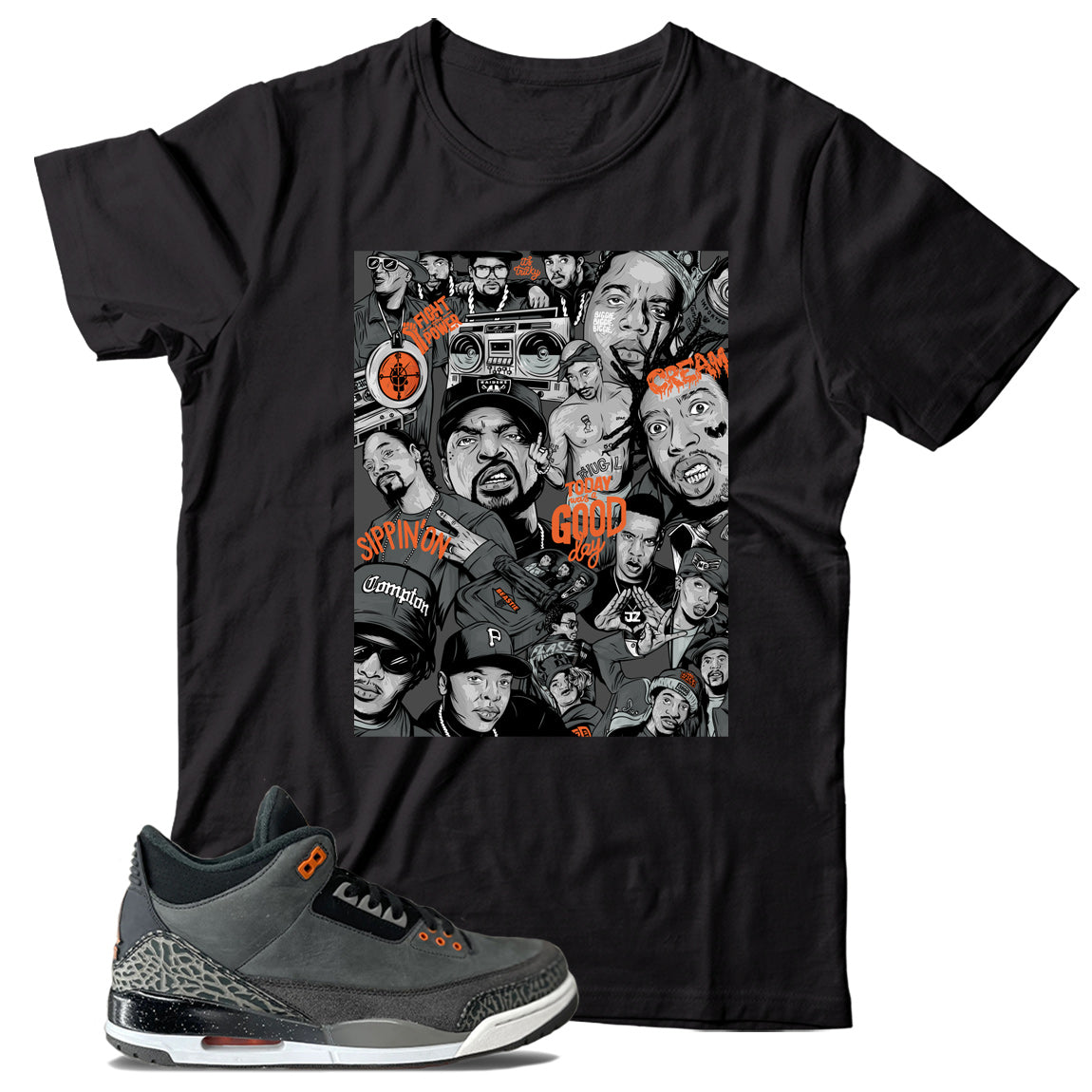 Jordan 3 Fear Pack shirt