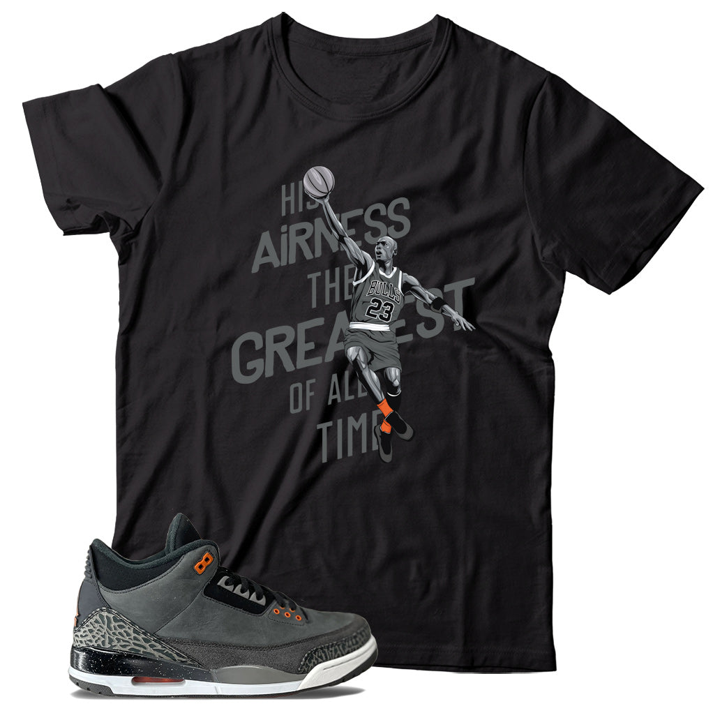 Jordan 3 Fear Pack shirt