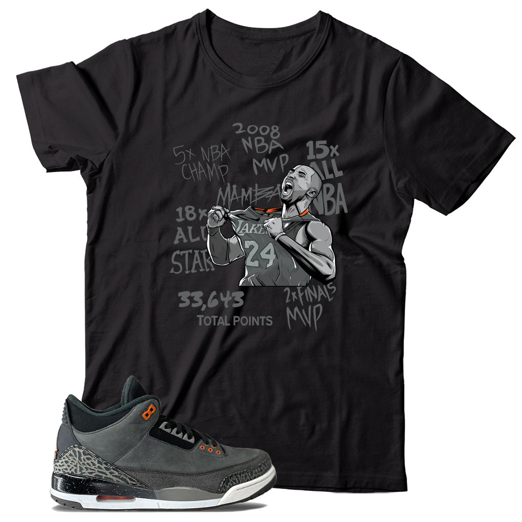 Jordan 3 Fear Pack shirt