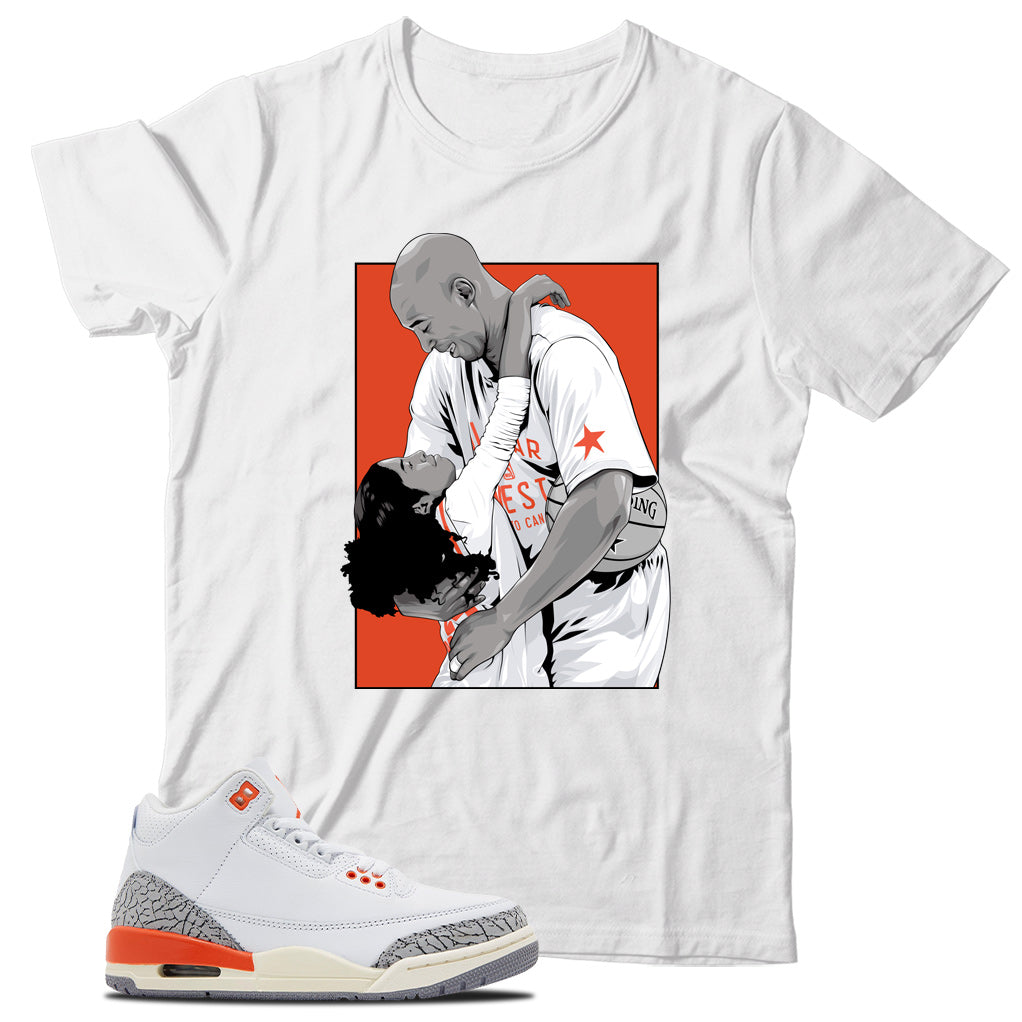 Jordan 3 Georgia Peach shirt