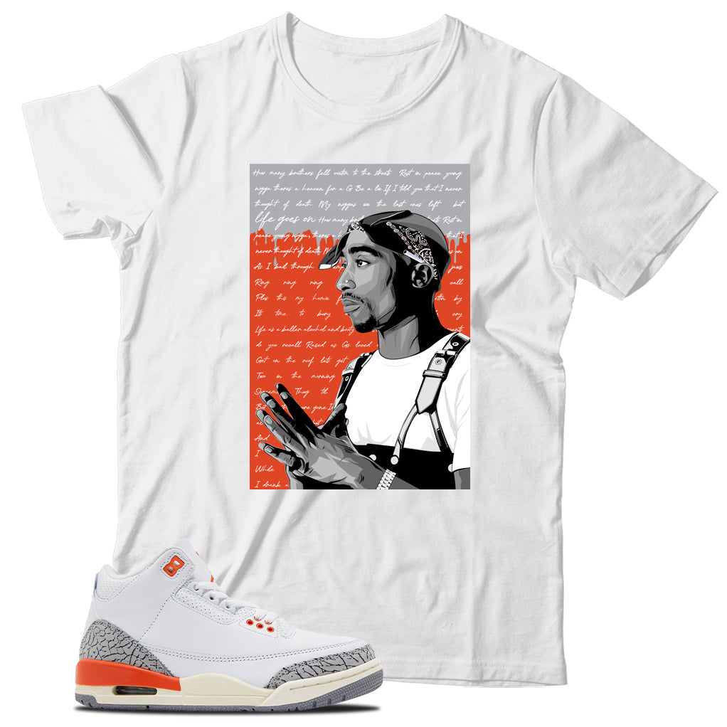 Jordan 3 Georgia Peach shirt