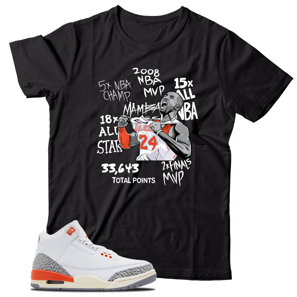 Jordan 3 Georgia Peach shrit