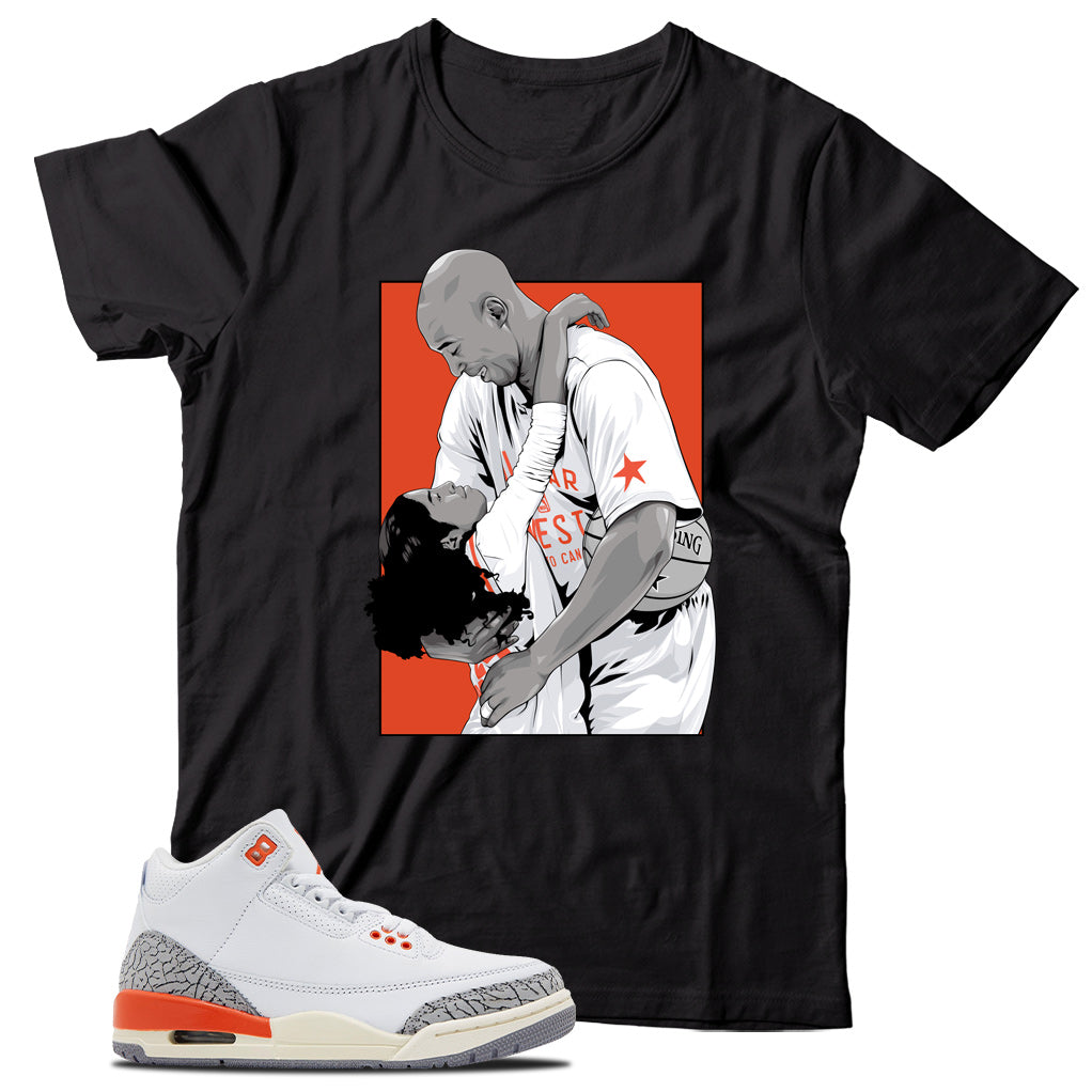 Jordan 3 Georgia Peach shrit