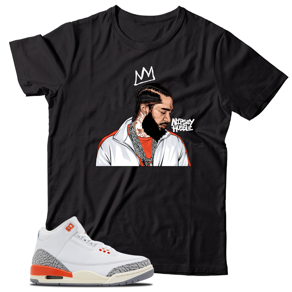 Jordan 3 Georgia Peach shrit