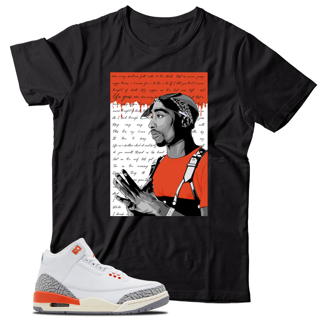 Jordan 3 Georgia Peach shrit