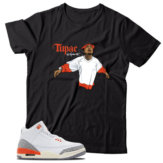 Jordan 3 Georgia Peach shrit