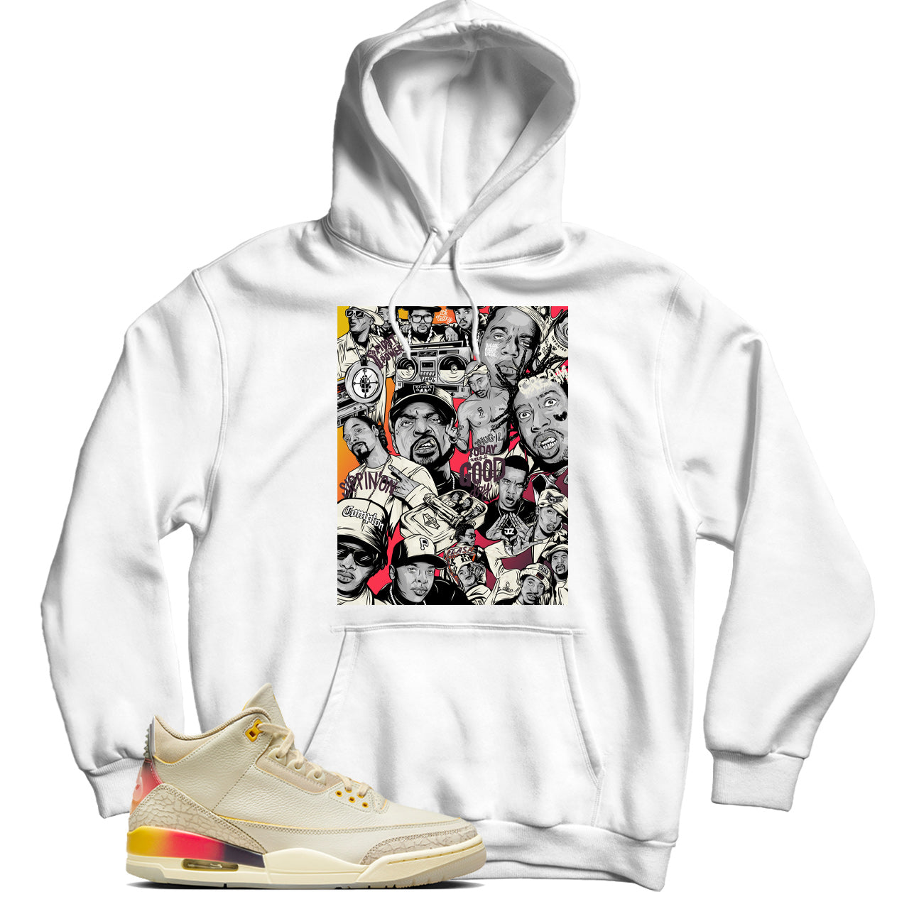 Jordan 3 J Balvin hoodie