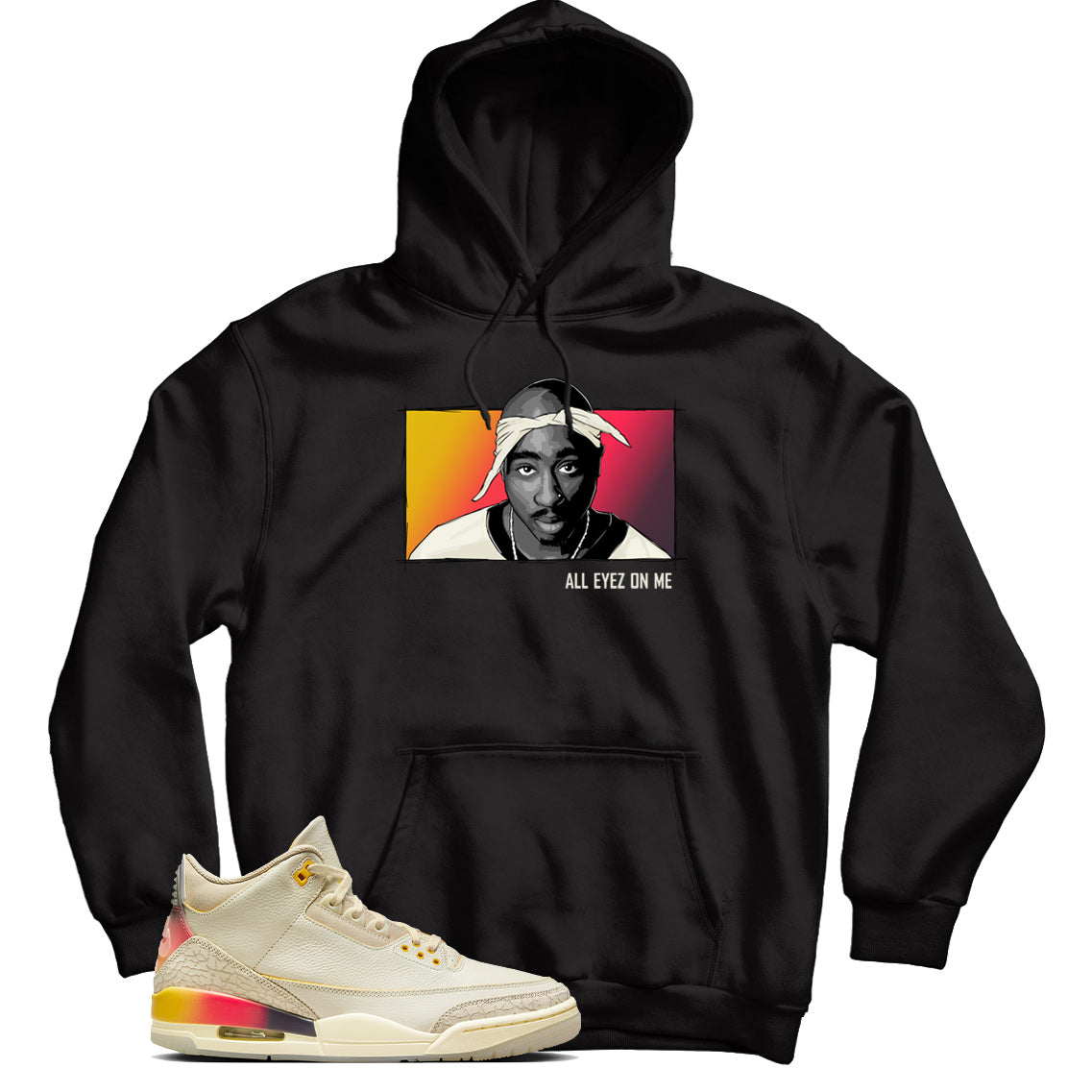 Jordan 3 J Balvin hoodie