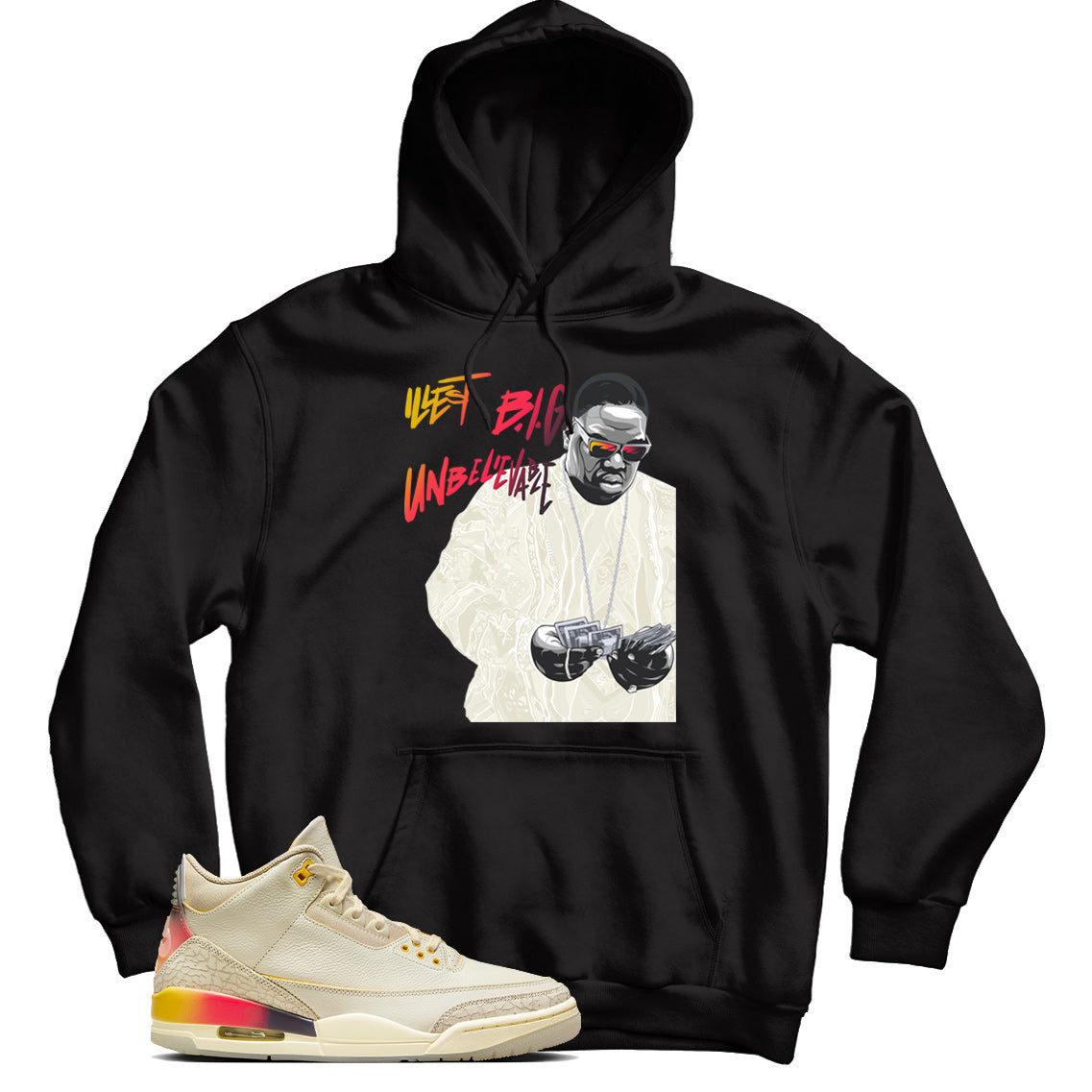 Jordan 3 J Balvin hoodie