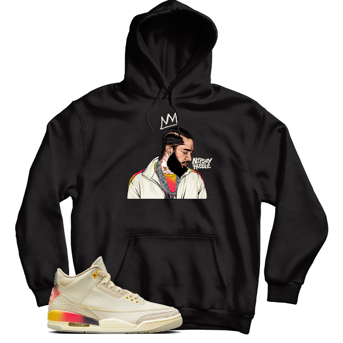 Jordan 3 J Balvin hoodie