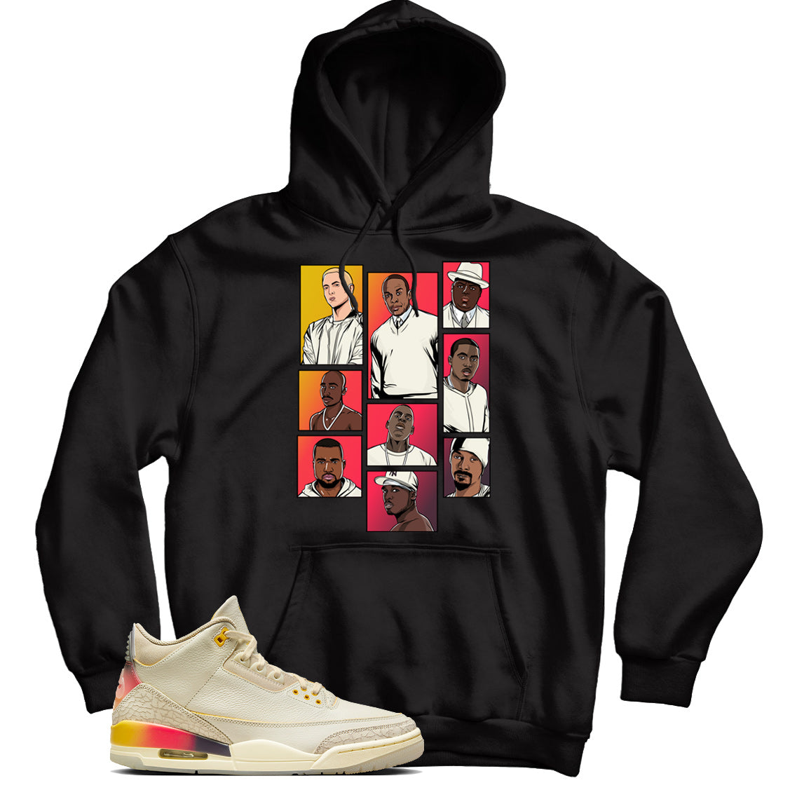 Jordan 3 J Balvin hoodie