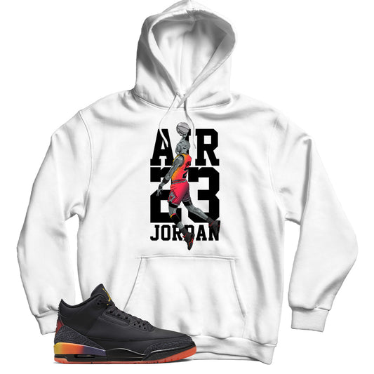 Jordan 3 J Balvin Rio hoodie