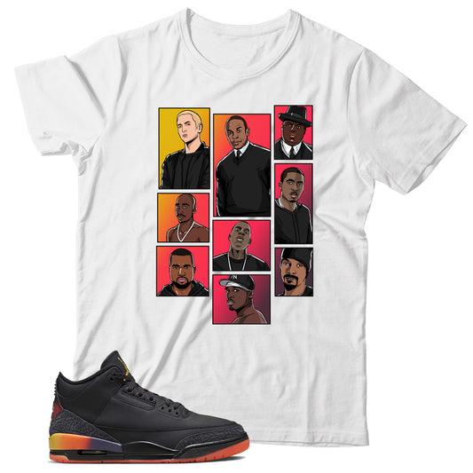 Jordan 3 J Balvin Rio shirt