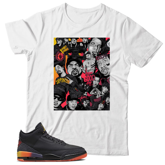 Jordan 3 J Balvin Rio shirt