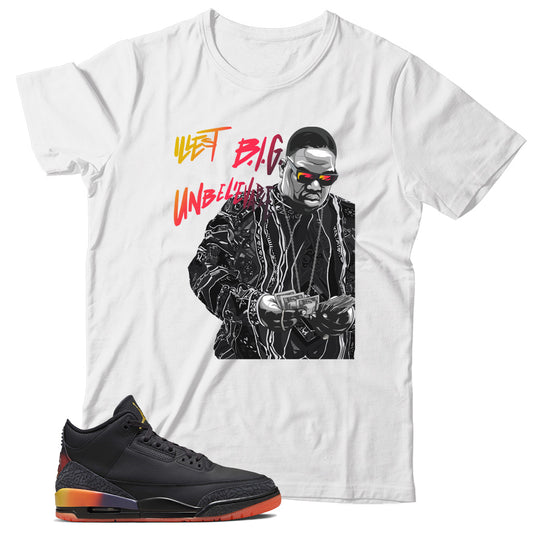 Jordan 3 J Balvin Rio shirt