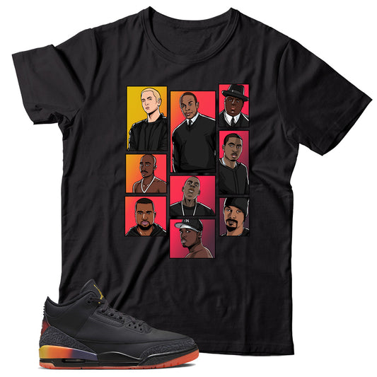 Jordan 3 J Balvin Rio shirt