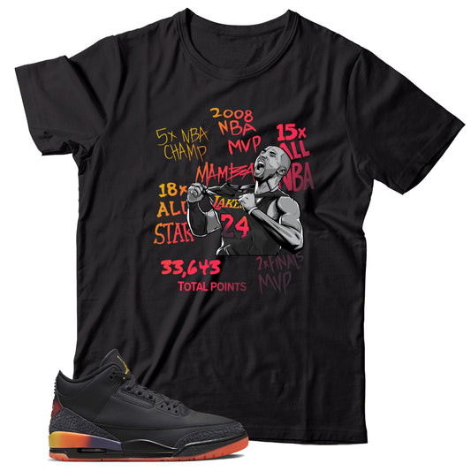 Jordan 3 J Balvin Rio shirt