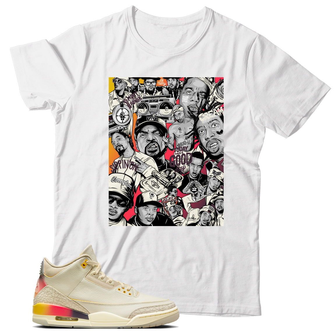 Jordan 3 J Balvin shirt