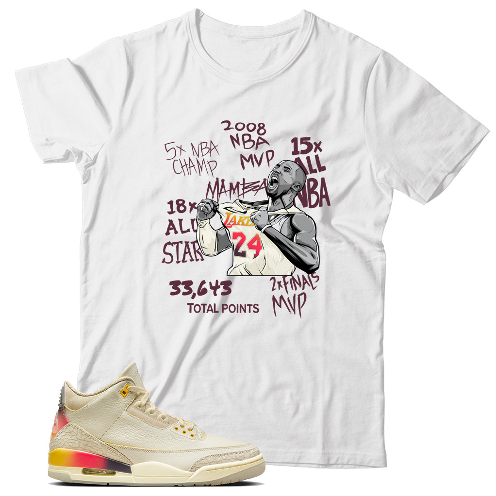 Jordan 3 J Balvin shirt