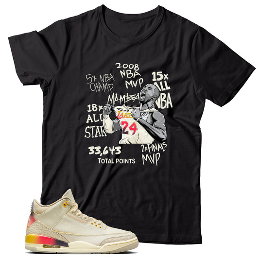 J Balvin x Air Jordan 3 shirt