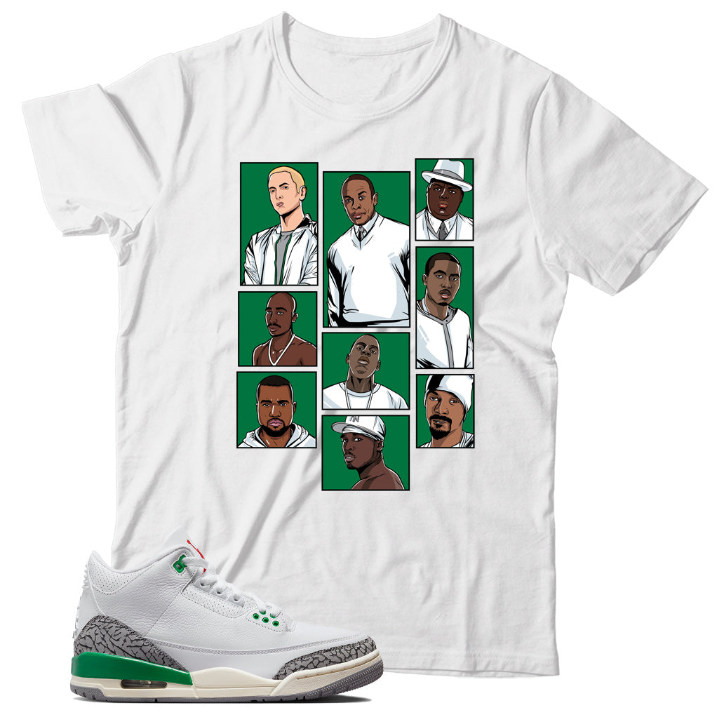 Jordan 3 Lucky Green Shirt