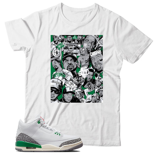 Jordan 3 Lucky Green Shirt