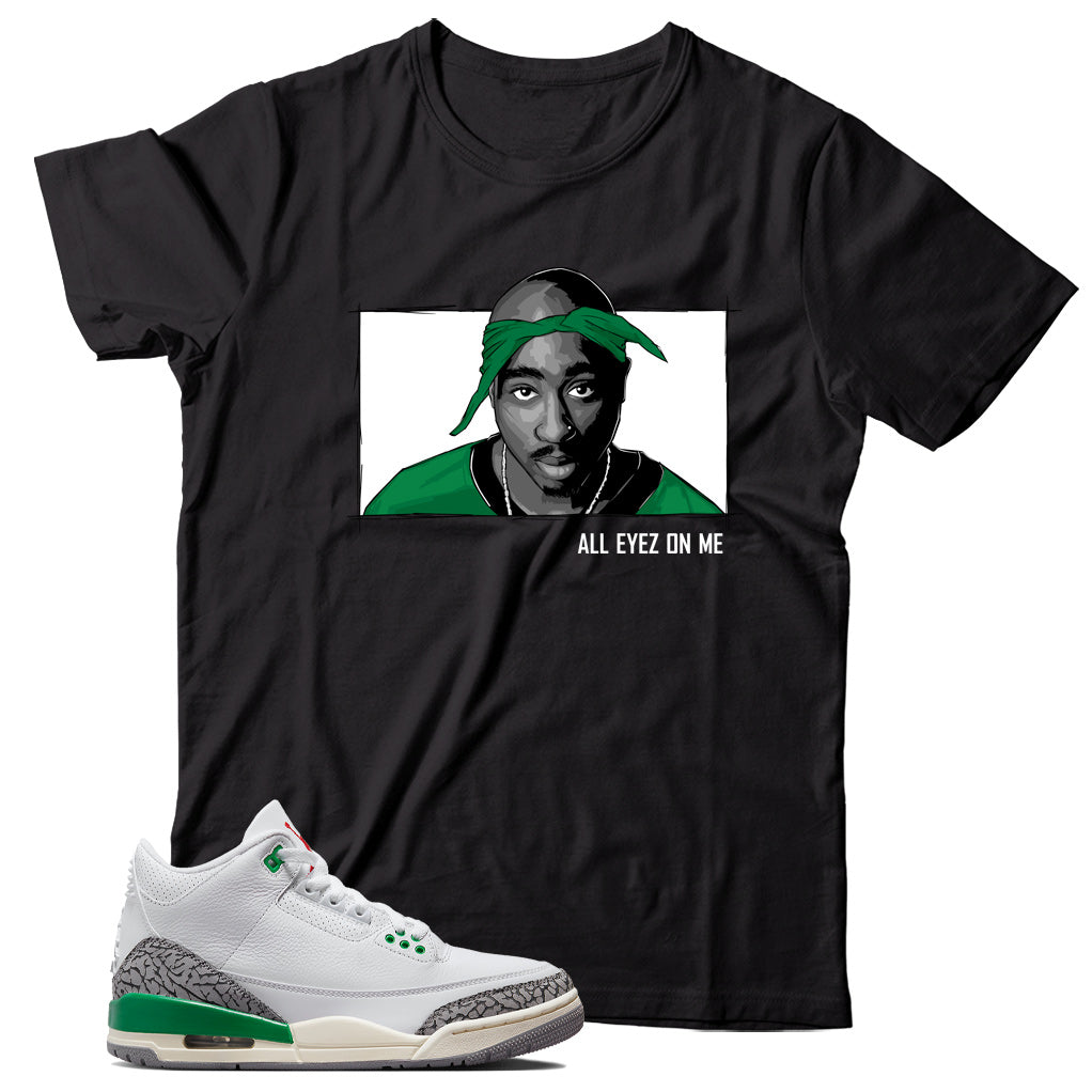 Shirt Match Jordan 3 Lucky Green