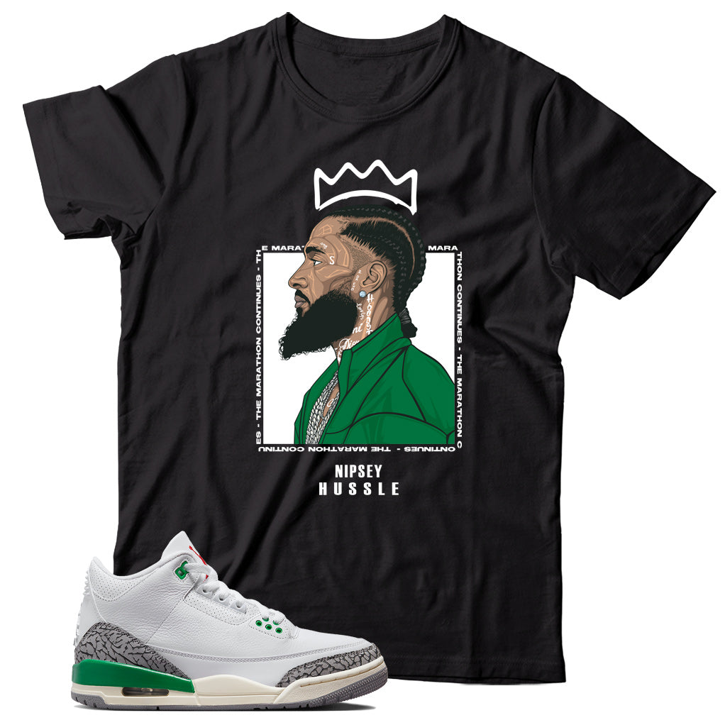 Jordan 3 Lucky Green Shirt