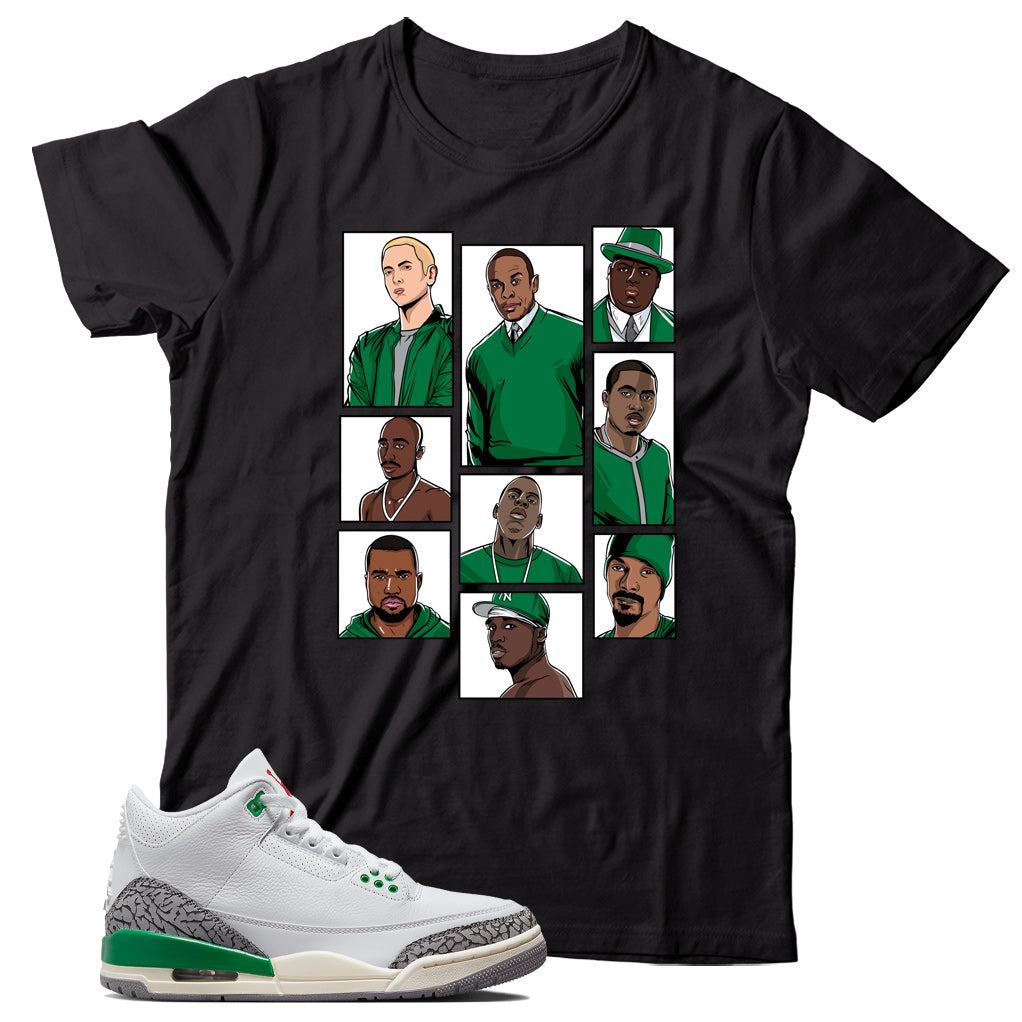 Jordan 3 Lucky Green Shirt