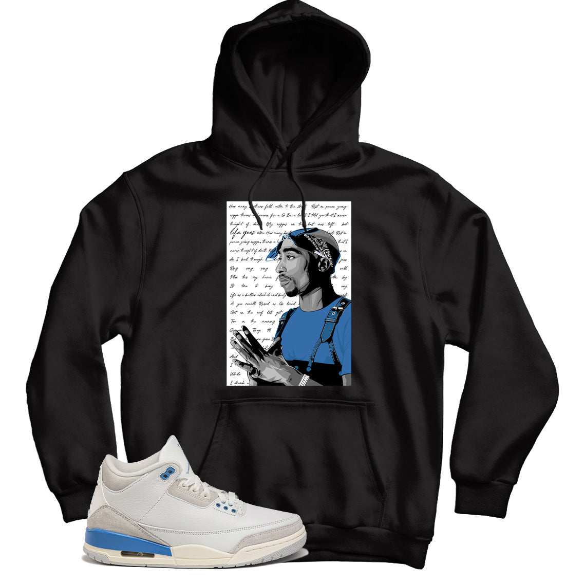 Jordan 3 Lucky Shorts hoodie