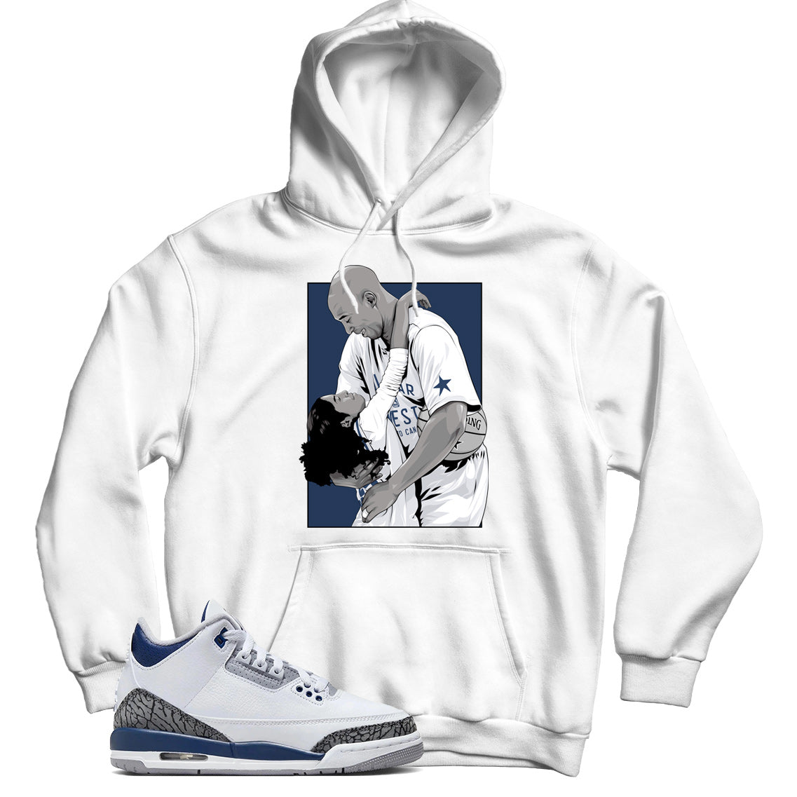 Hoodie Match Jordan 3 Midnight Navy