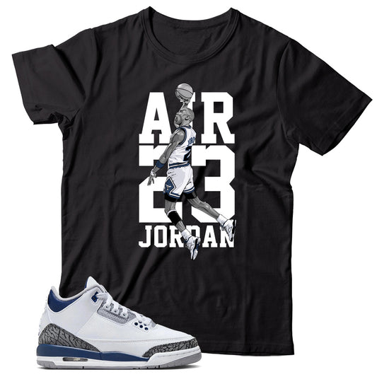 Jordan 3 Midnight Navy shirt