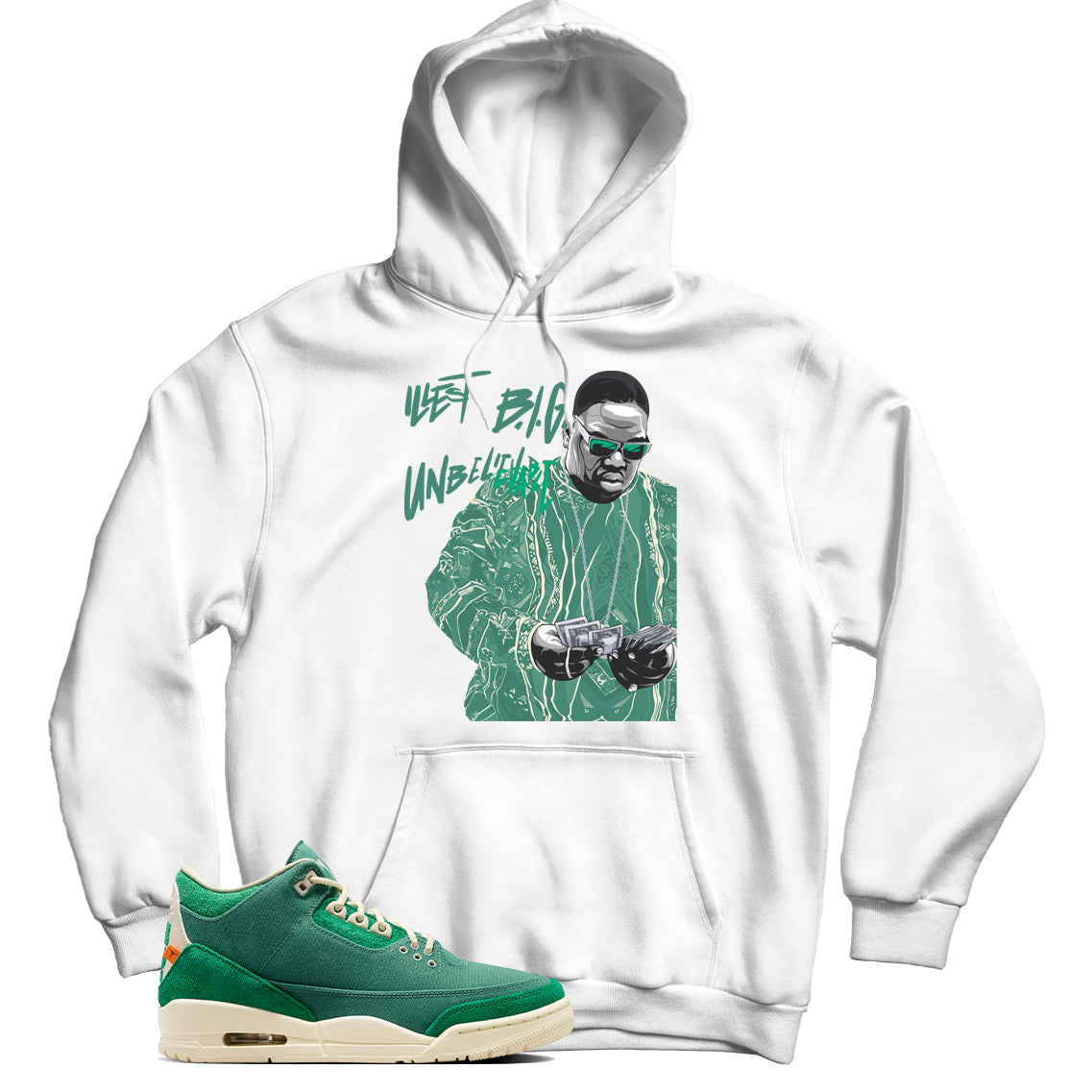 Jordan 3 Nina Chanel Abney Bicoastal hoodie