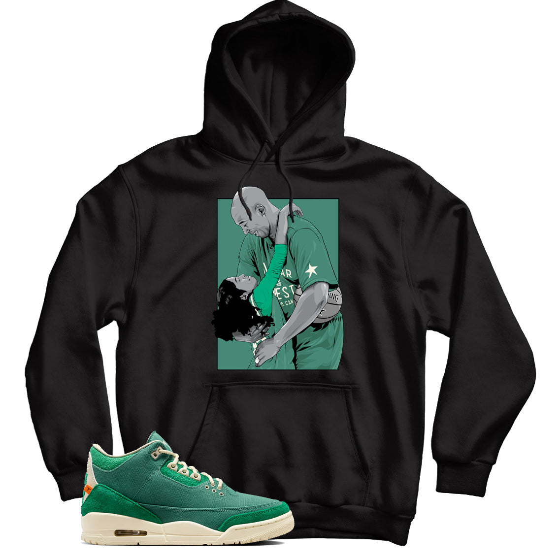 Jordan 3 Nina Chanel Abney Bicoastal hoodie