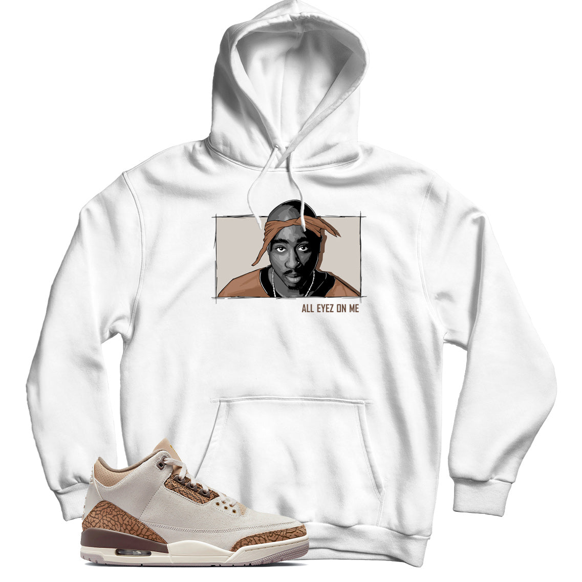 Hoodie Match Jordan 3 Palomino