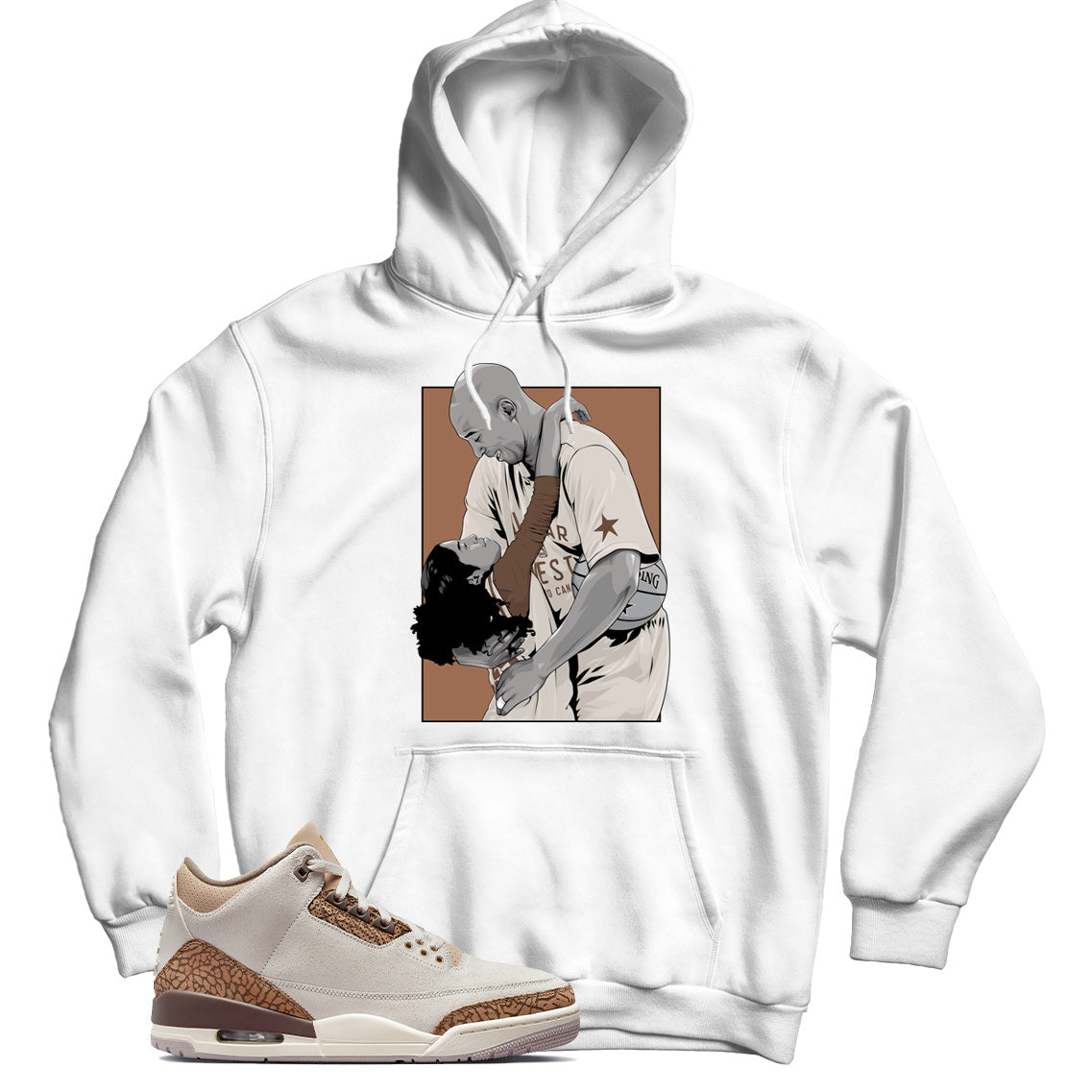 Jordan 3 Palomino hoodie