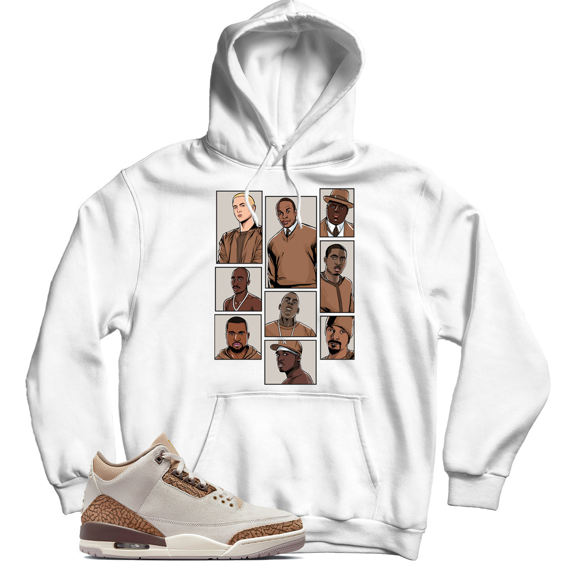 Jordan 3 Palomino hoodie