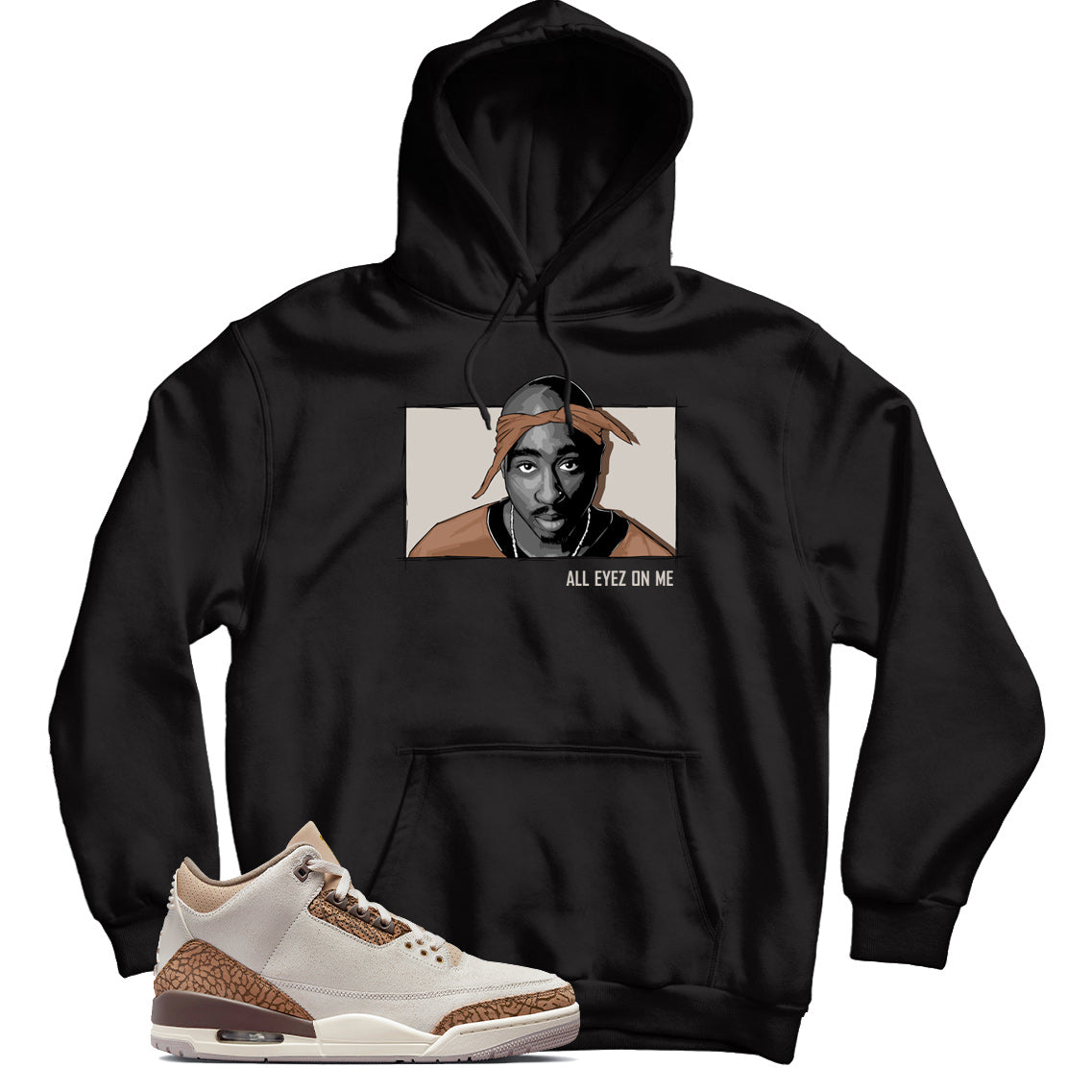 Jordan 3 Palomino hoodie