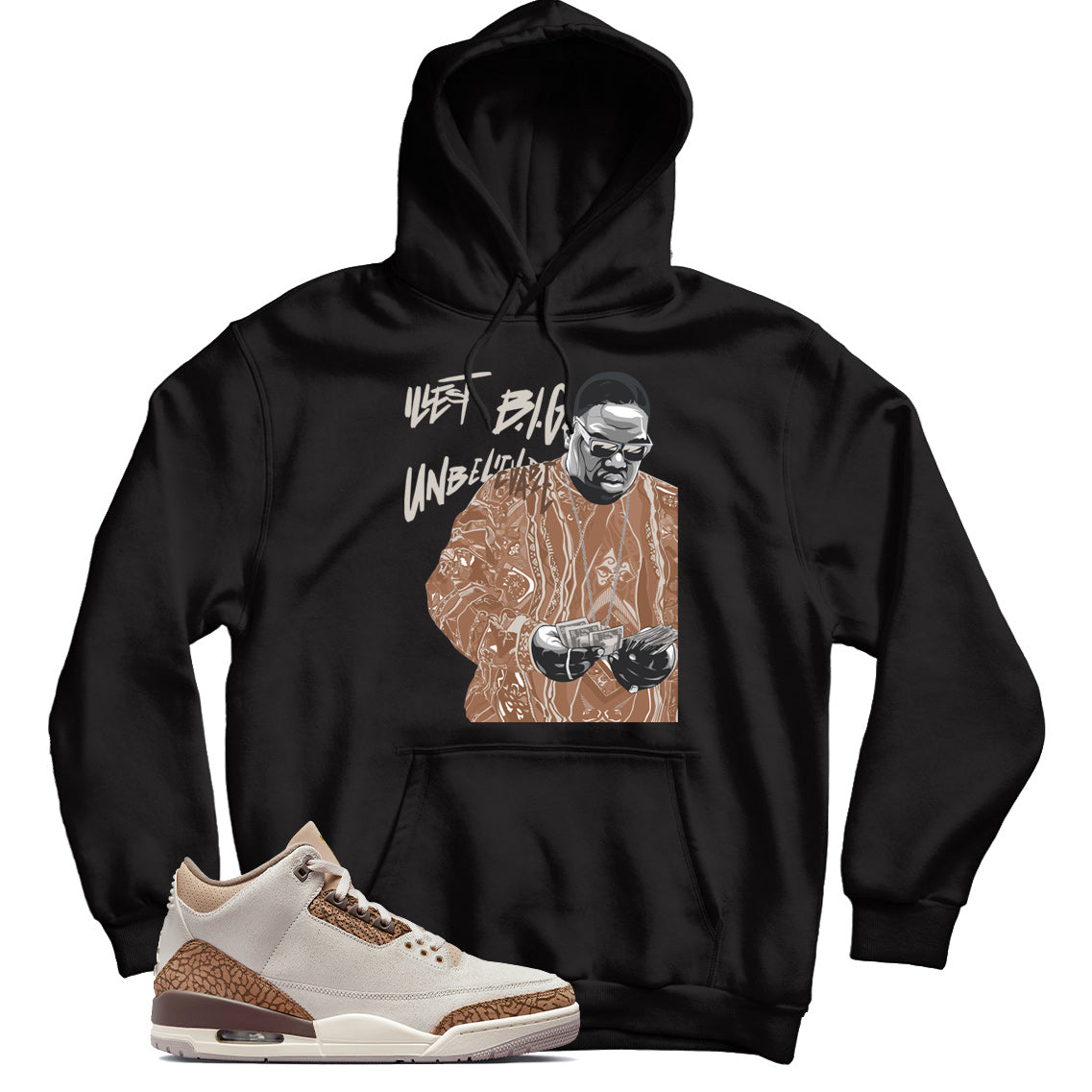 Jordan 3 Palomino hoodie