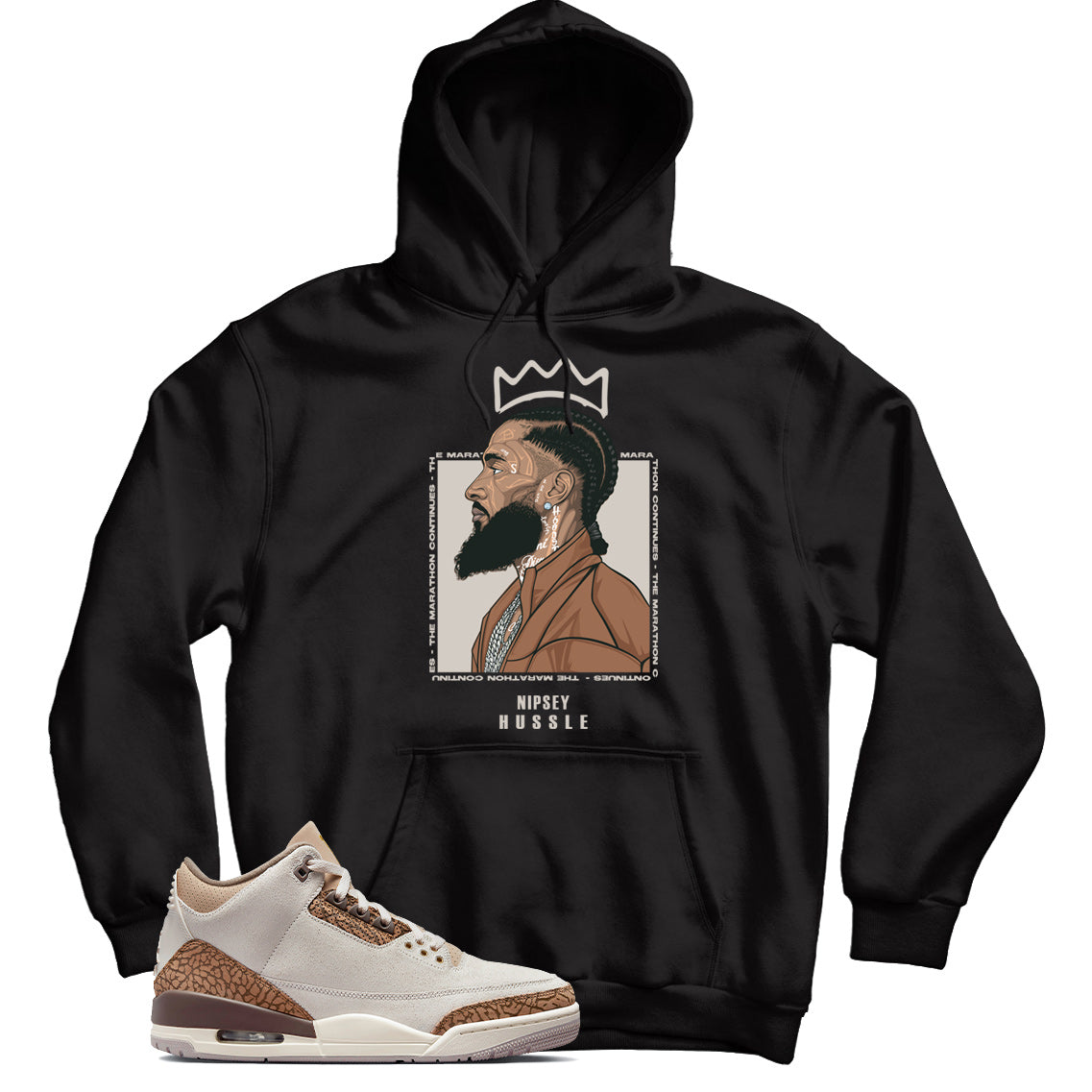 Jordan 3 Palomino hoodie