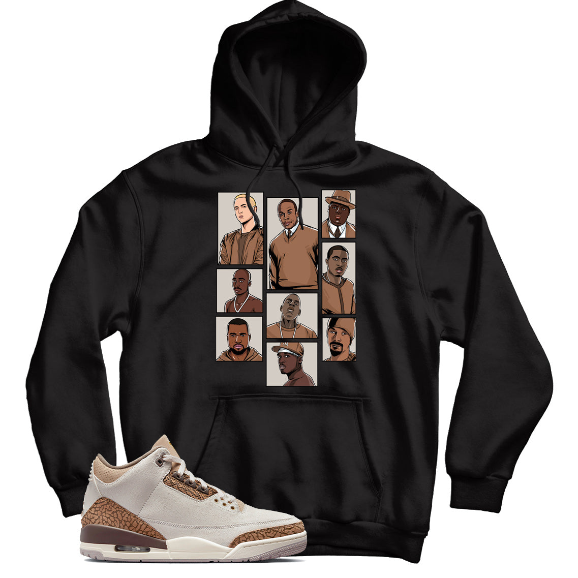 Jordan 3 Palomino hoodie