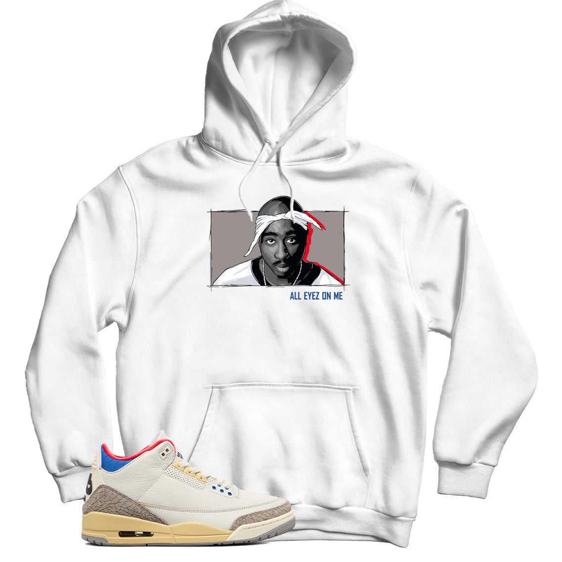 Jordan 3 Seoul 2 hoodie